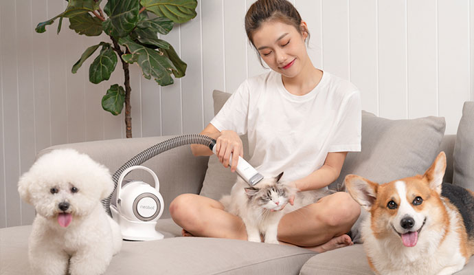 quiet pet grooming vacuum